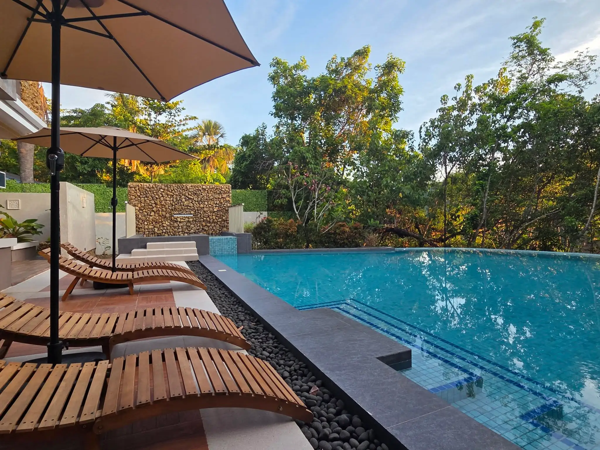 Peaceful surroundings